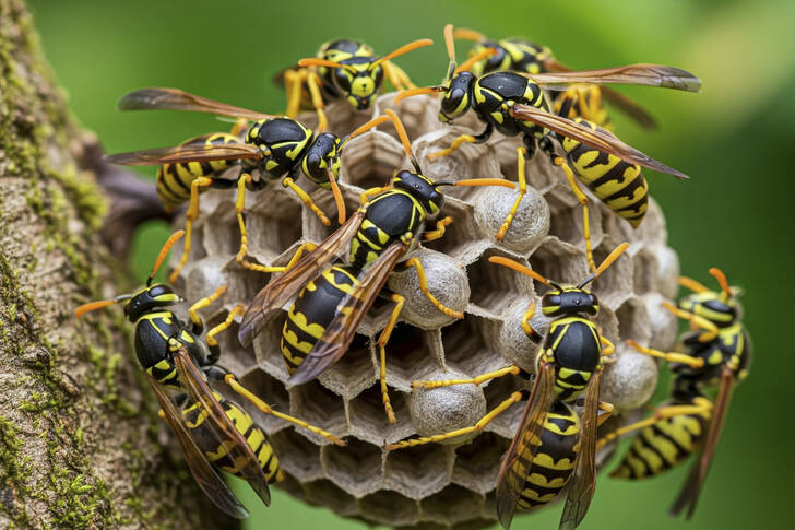 Wasp nest