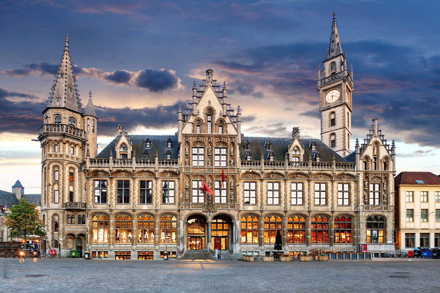 Ghent post office building Jigsaw Puzzle (Countries, Belgium) Puzzle