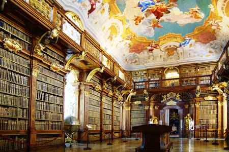 Abbey Library in Melk