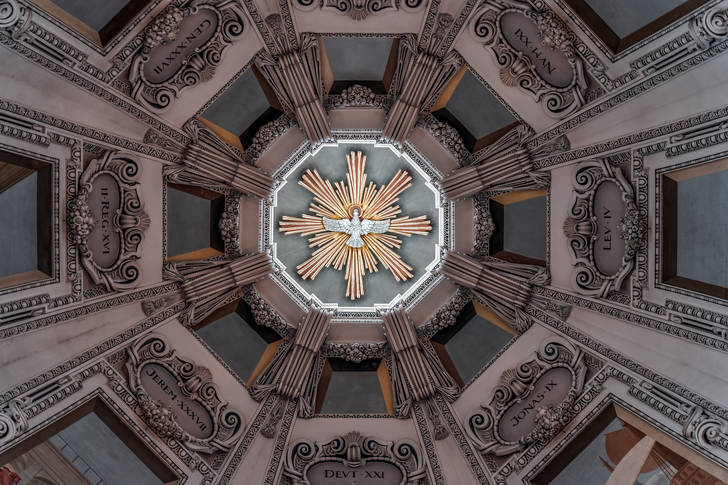 Salzburg Cathedral ceiling