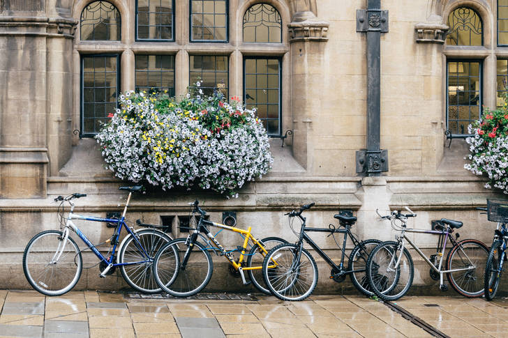 Bicycles at Oxford University