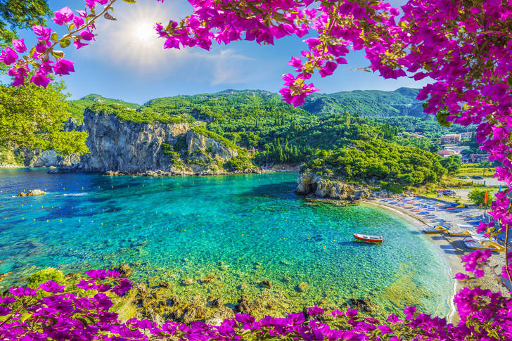 Paleokastritsa Körfezi