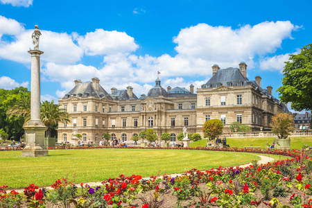 View of the Luxembourg Palace