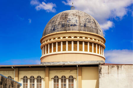 Templom kupolája San Joséban