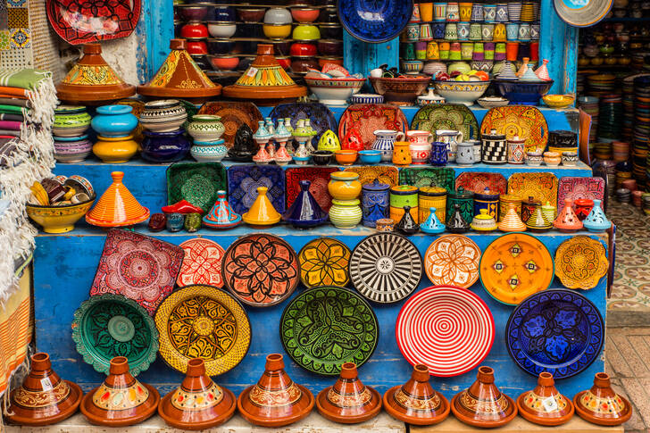 Marokkói ajándéktárgyak