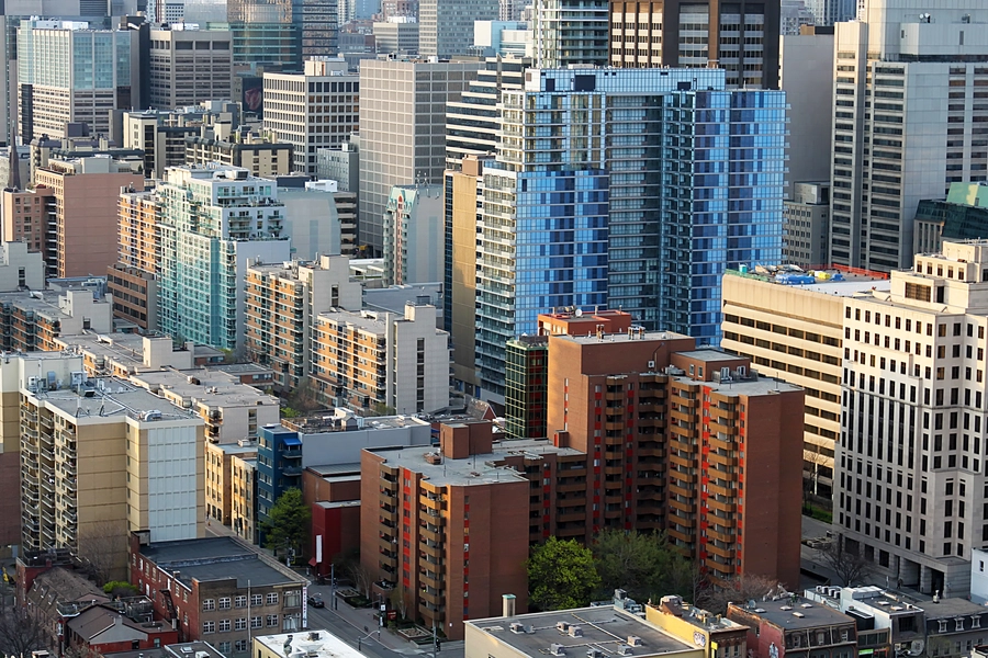 Financiële district van Toronto