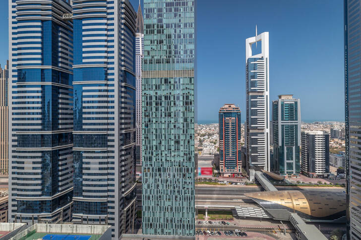Dubai nemzetközi pénzügyi negyede