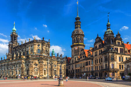 Dresden şehir merkezi