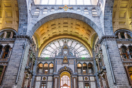 Antwerp Central Station Interior