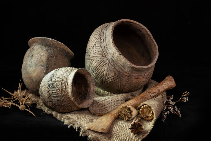 Pottery of the Yamnaya culture