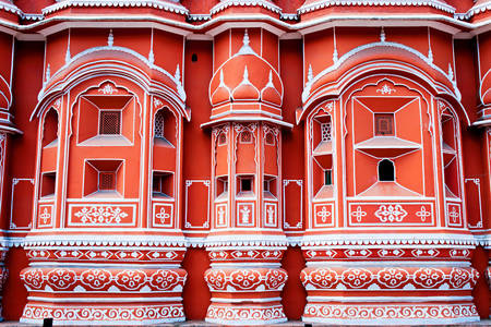 Hawa Mahal Palace-arkitektur