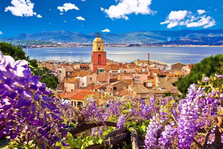 Uitzicht op Saint-Tropez