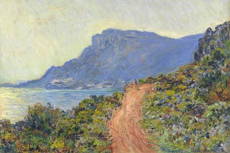 Claude Monet: "La Corniche neďaleko Monaka"