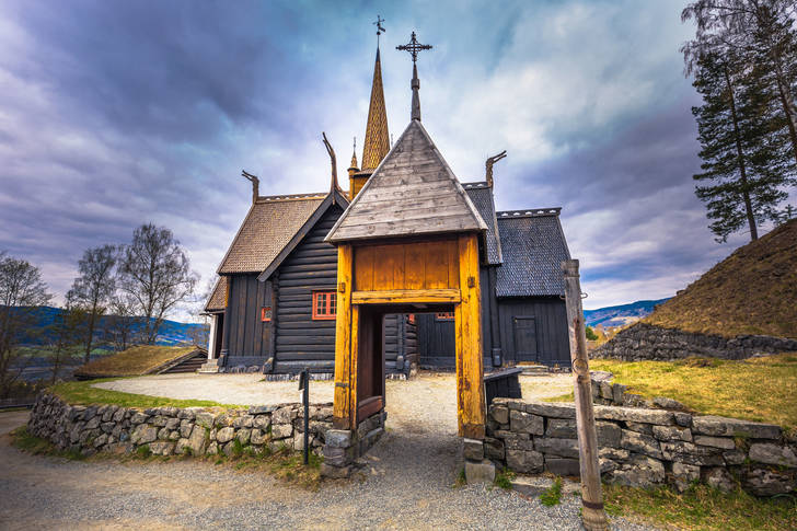 Garmo stave church in Lillehammer