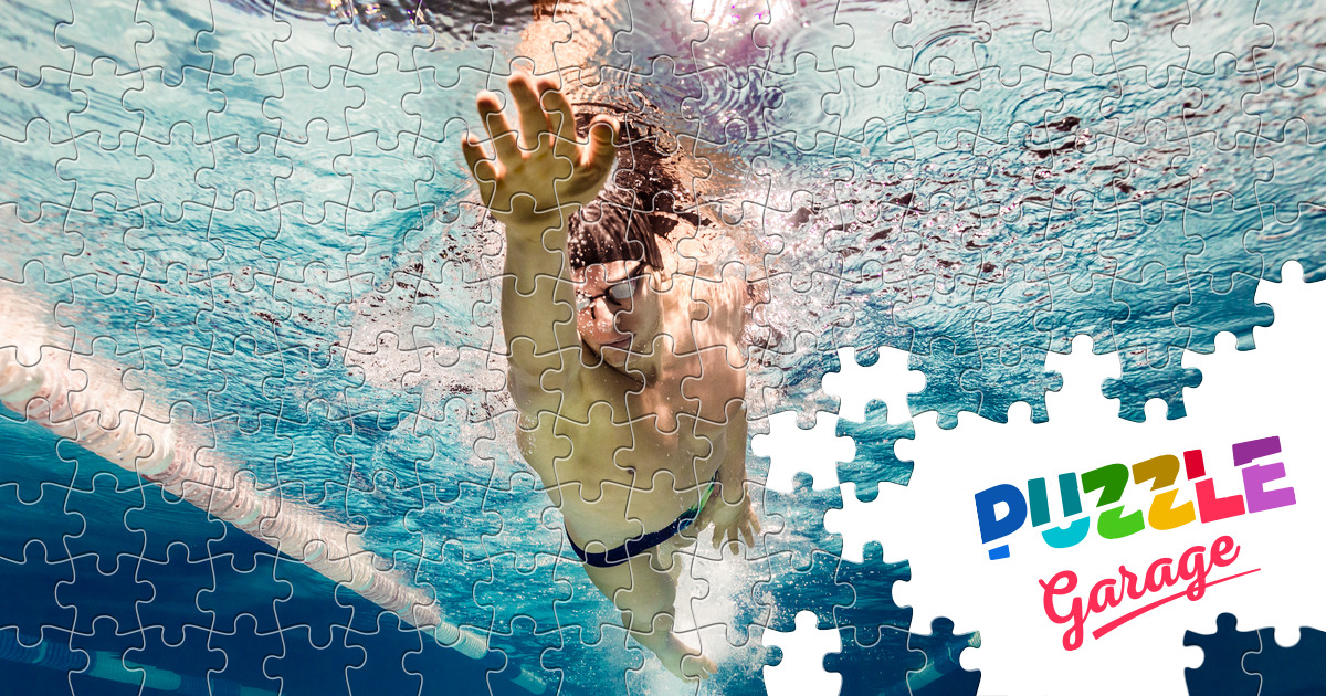 Swimmer underwater photography Jigsaw Puzzle (Sport, Swimming) | Puzzle