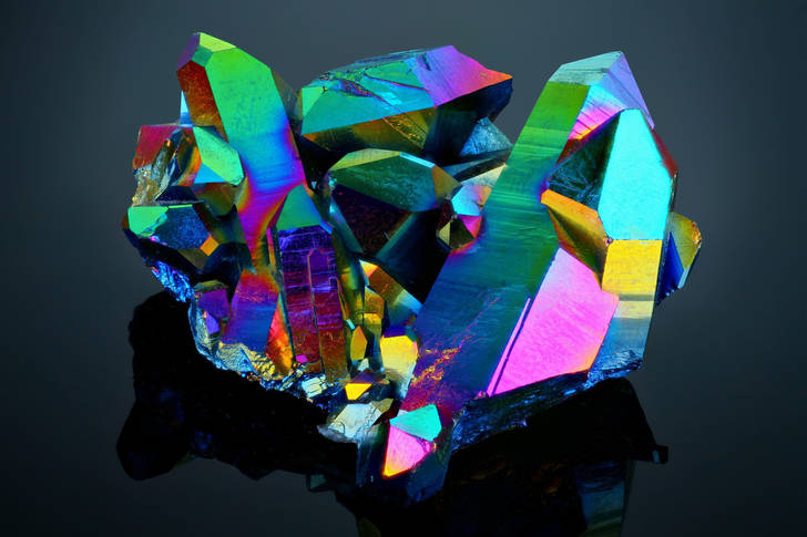 Rainbow quartz