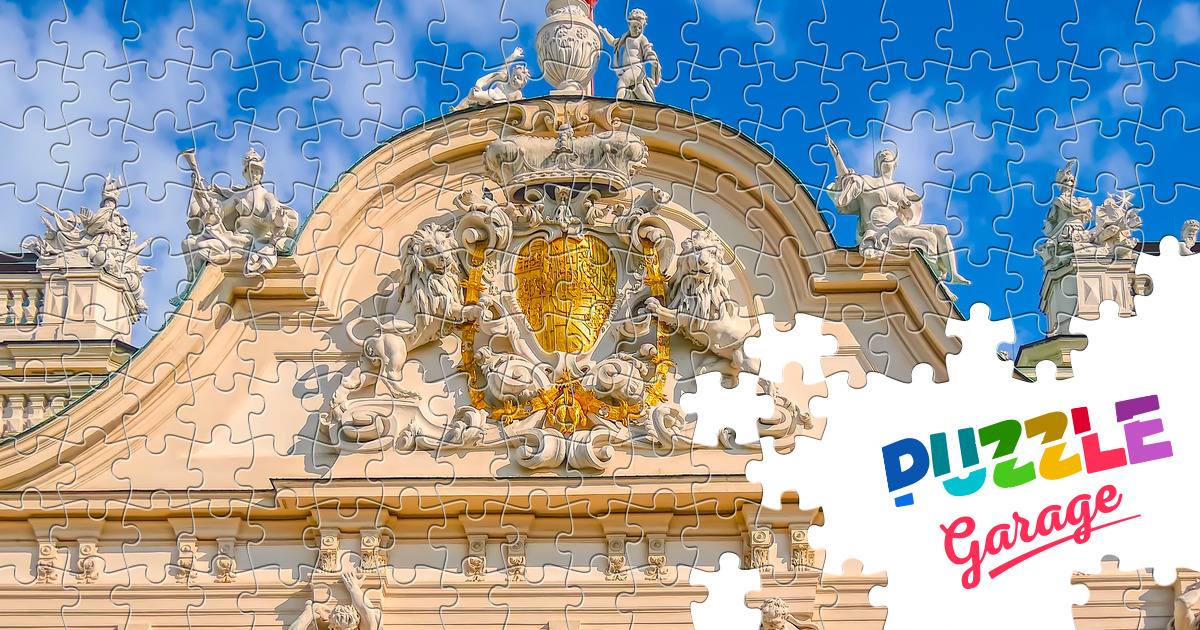 Belvedere façade in Vienna Jigsaw Puzzle (Countries, Austria) | Puzzle ...