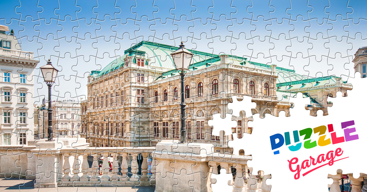 Vienna Opera Jigsaw Puzzle (Countries Austria) Puzzle Garage