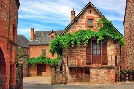 Houses in Collonge-la-Rouge