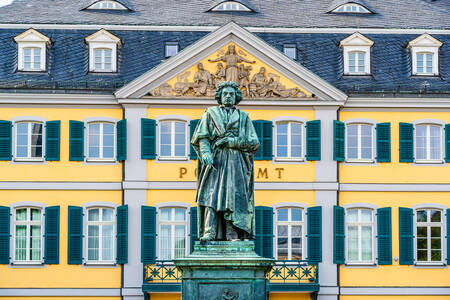 Monument voor Beethoven in Bonn