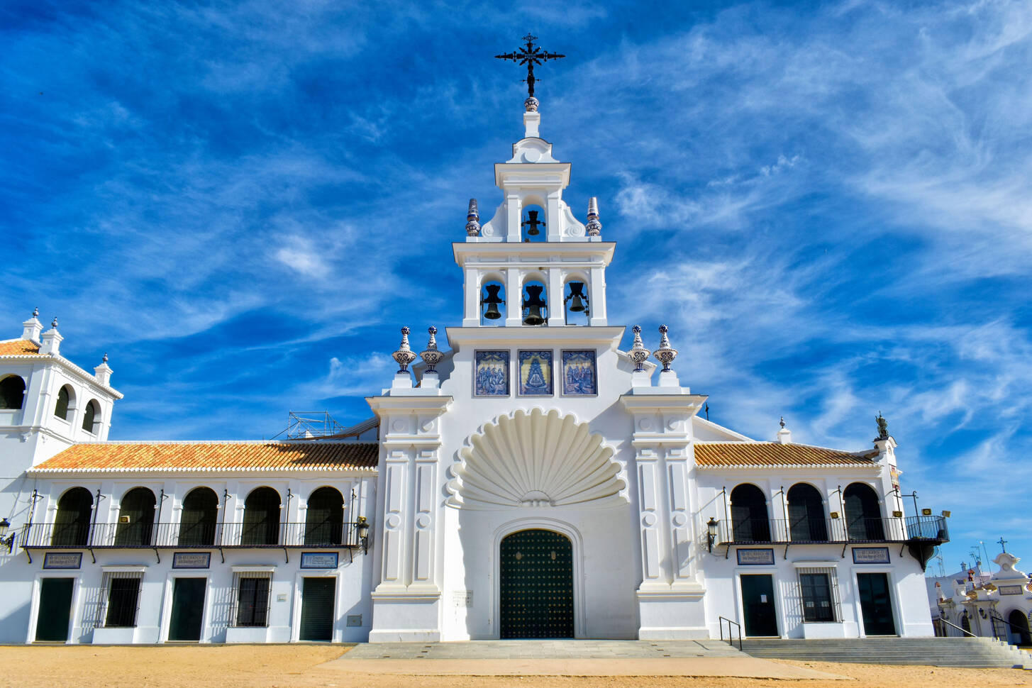 Hermitage of El Rocío Jigsaw Puzzle (Countries, Spain) | Puzzle Garage