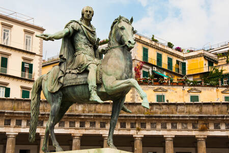 Equestrian monument to King Charles III of Bourbon, Naples