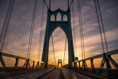 St. John's Bridge, Portland