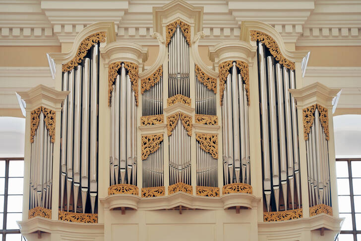 Orgel in der St. Kasimir-Kirche