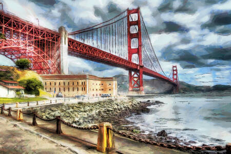 San Francisco'daki köprü