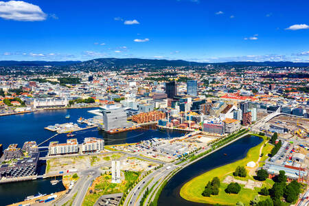 Distrito Centrum em Oslo