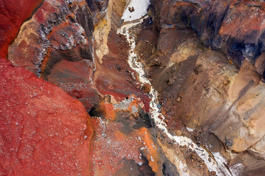 Cañón Opasny, Kamchatka