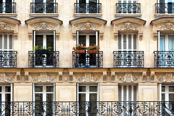 Balcones parisinos