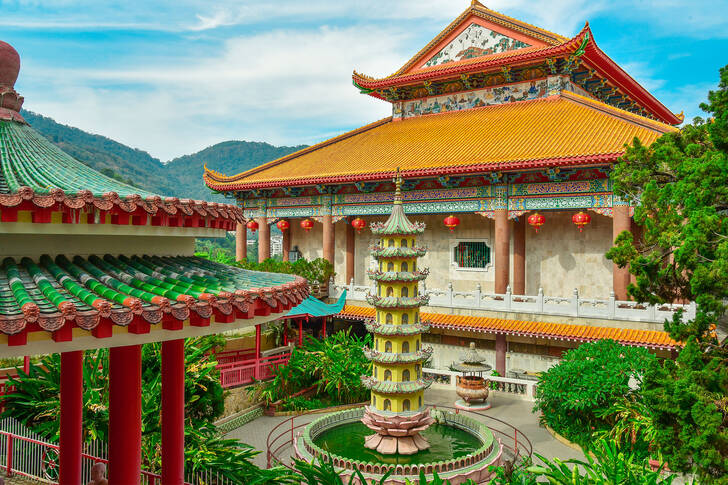 Templo Kek Lok Si em Air Itam