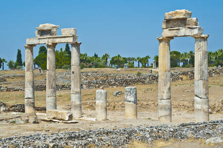 Ruinene av Hierapolis