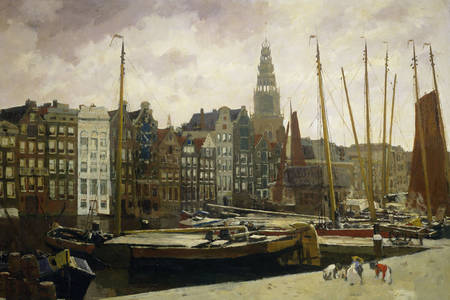 George Hendrik Breitner: "Damrak, Amsterdam"