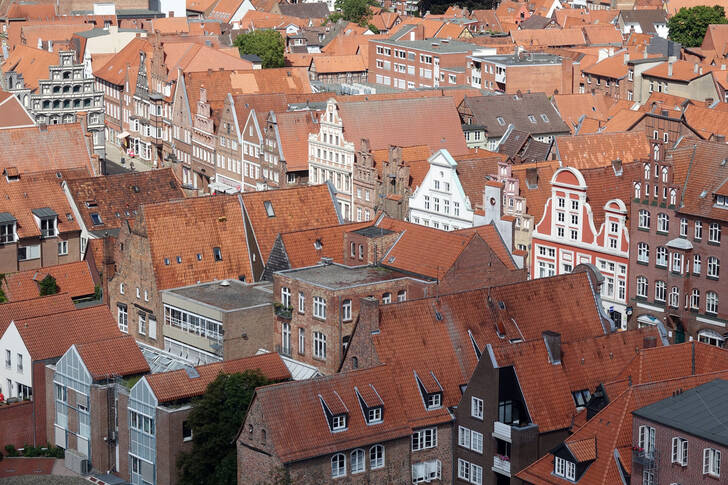 Tetti di Lüneburg