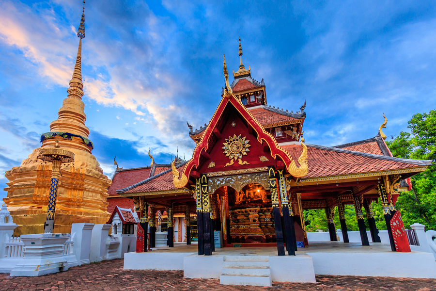Tempels van de provincie Lampang