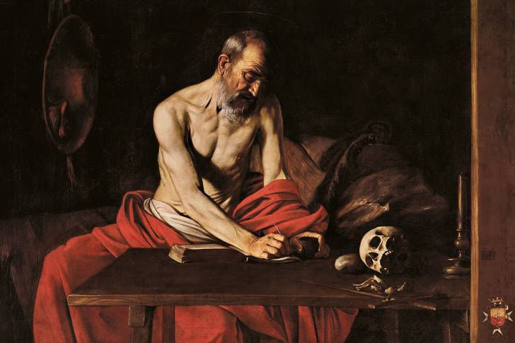 Caravaggio: "St. Jerome"