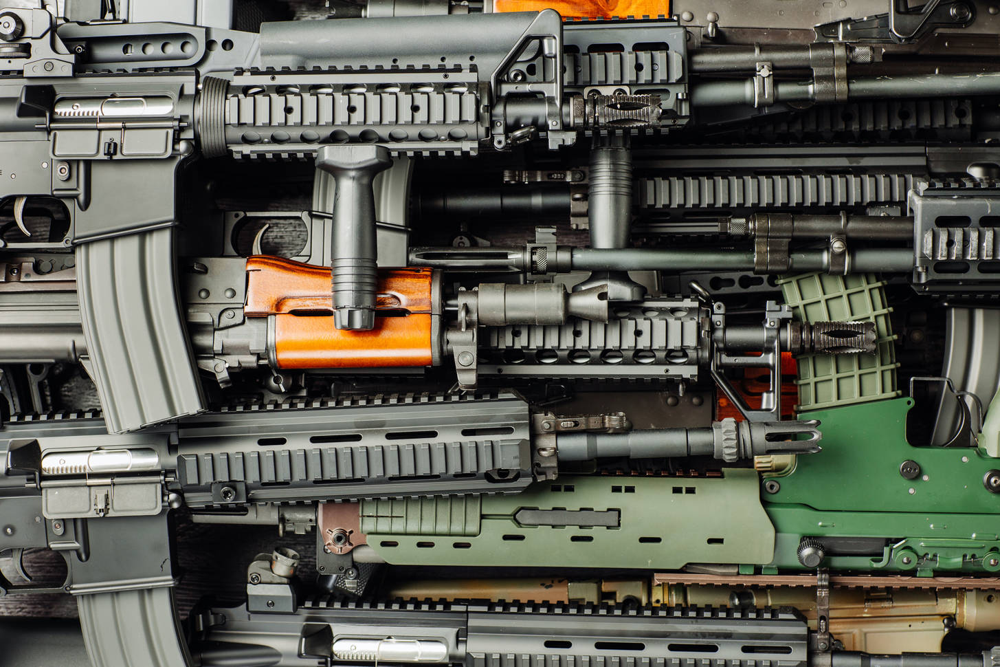 Machine guns Jigsaw Puzzle (Stuff, Weapons) Puzzle Garage