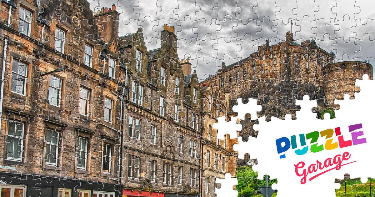 Edinburgh Jigsaw Puzzle (Countries, Great Britain) Puzzle Garage