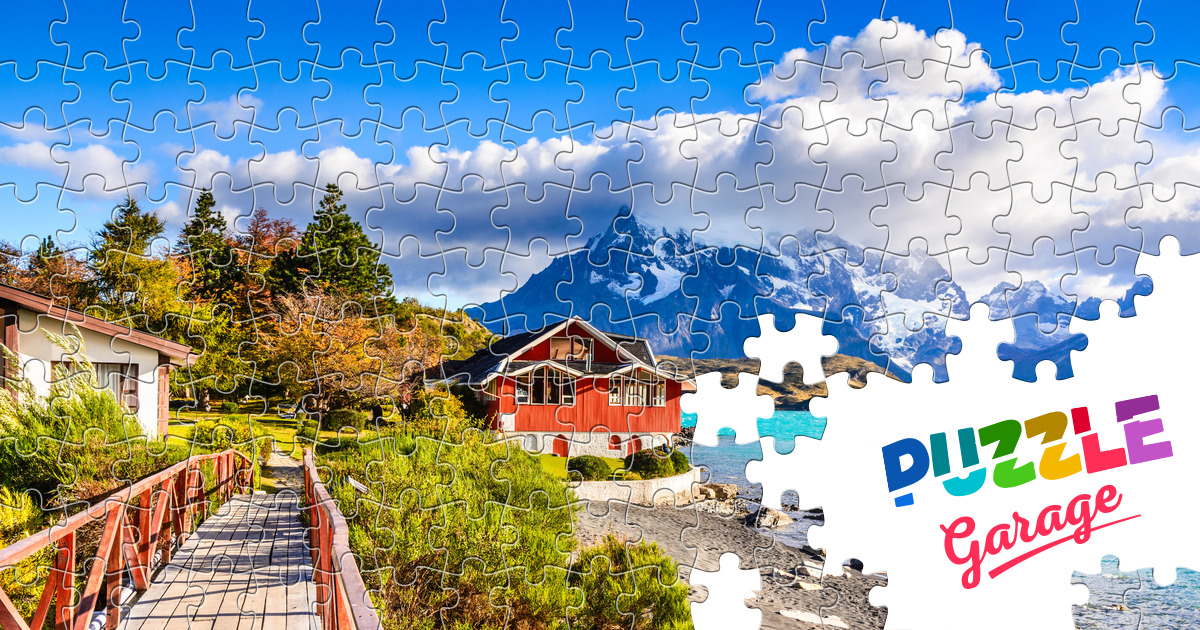 View of Torres del Paine Jigsaw Puzzle (Countries, Chile) | Puzzle Garage