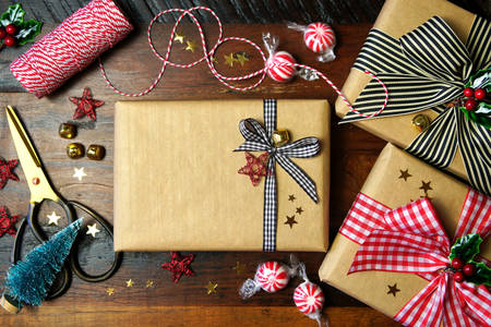 Gift boxes for the New Year