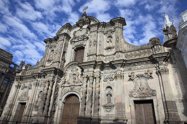 Quito'daki La Compa Kilisesi