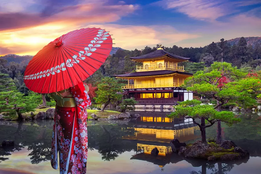 Świątynia Kinkakuji w Kioto