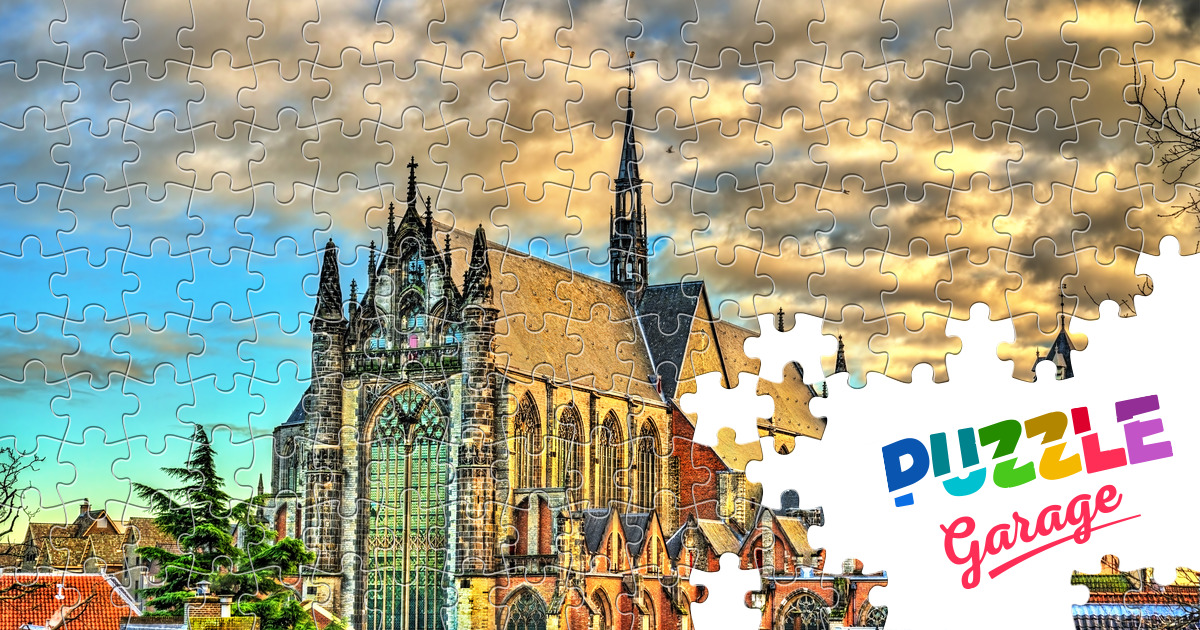 Hooglandse Kerk Jigsaw Puzzle (Countries, Netherlands) Puzzle Garage