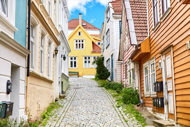 Străzile din Bergen