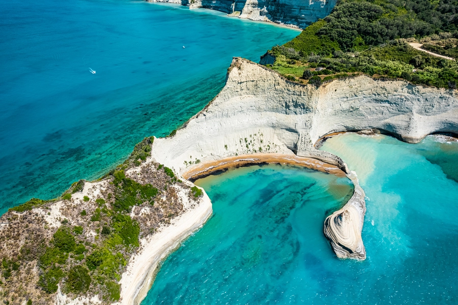 Kaap Drastis, eiland Corfu