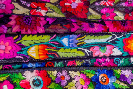 Traditional Mayan textiles