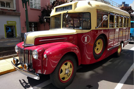 Old city bus