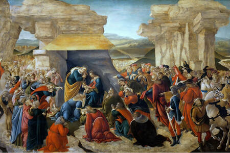 Sandro Botticelli: "Adorarea Magilor"